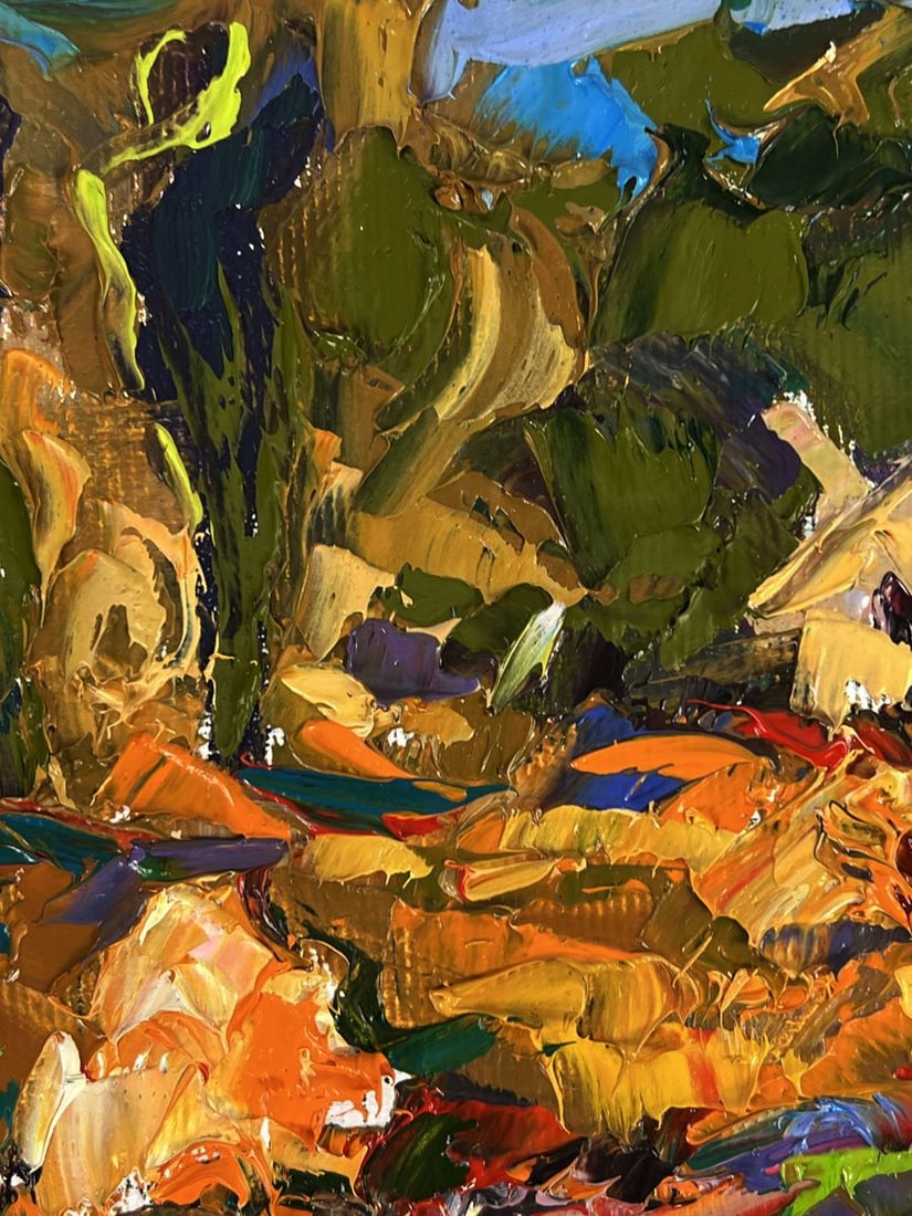 Oil painting Childhood memory Oleksiy Ivanyuk - 4