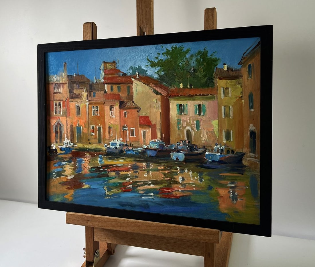 Oil painting Old street of Venice Yuriy Suprunchuk - 2