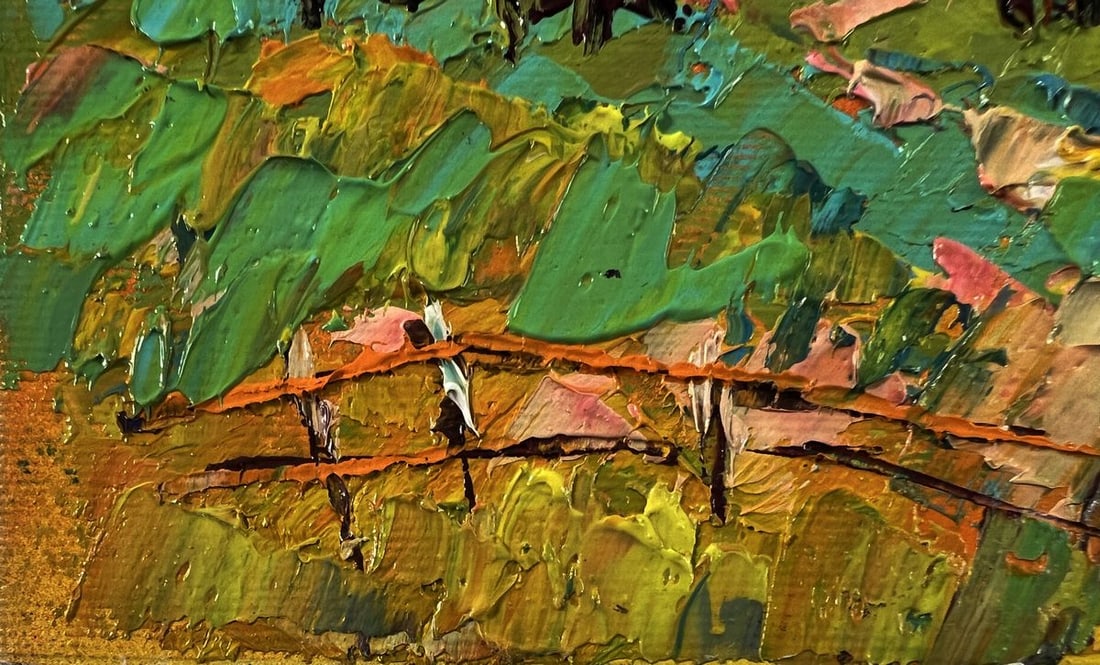 Oil painting Cows on a walk Oleksiy Ivanyuk - 6
