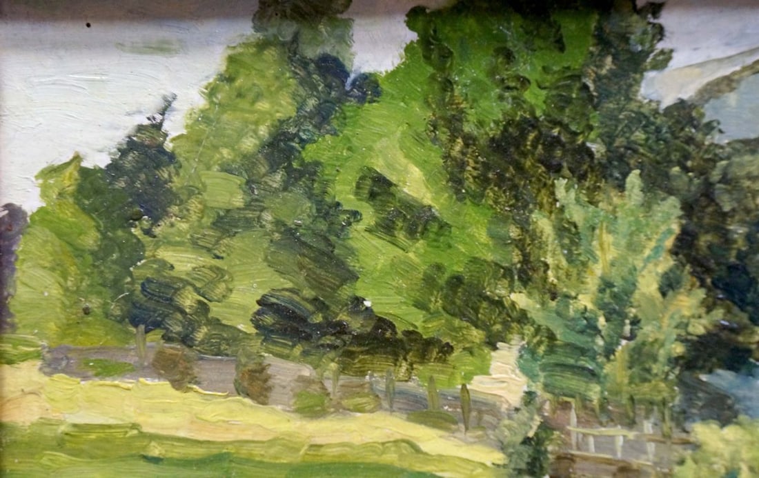 Oil painting Village - 4