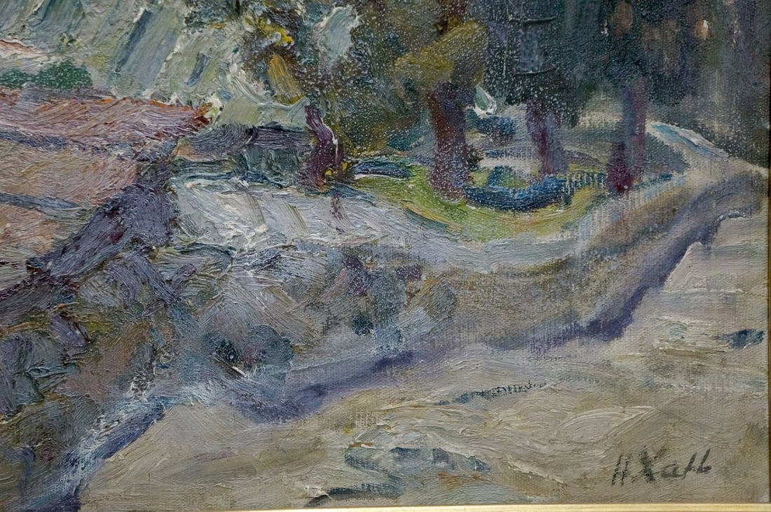 Oil painting Spring landscape Khan Nikolay Alekseevich - 5
