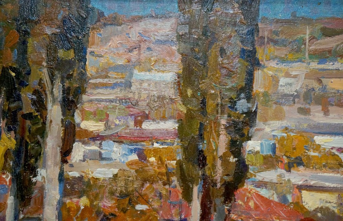 Oil painting Warm day Yuri Popov - 4