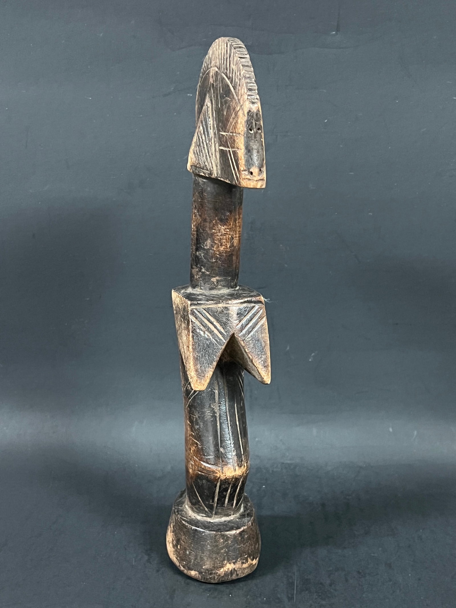 African Tribal Art Carved Wood Mossi Fertility Doll - 3