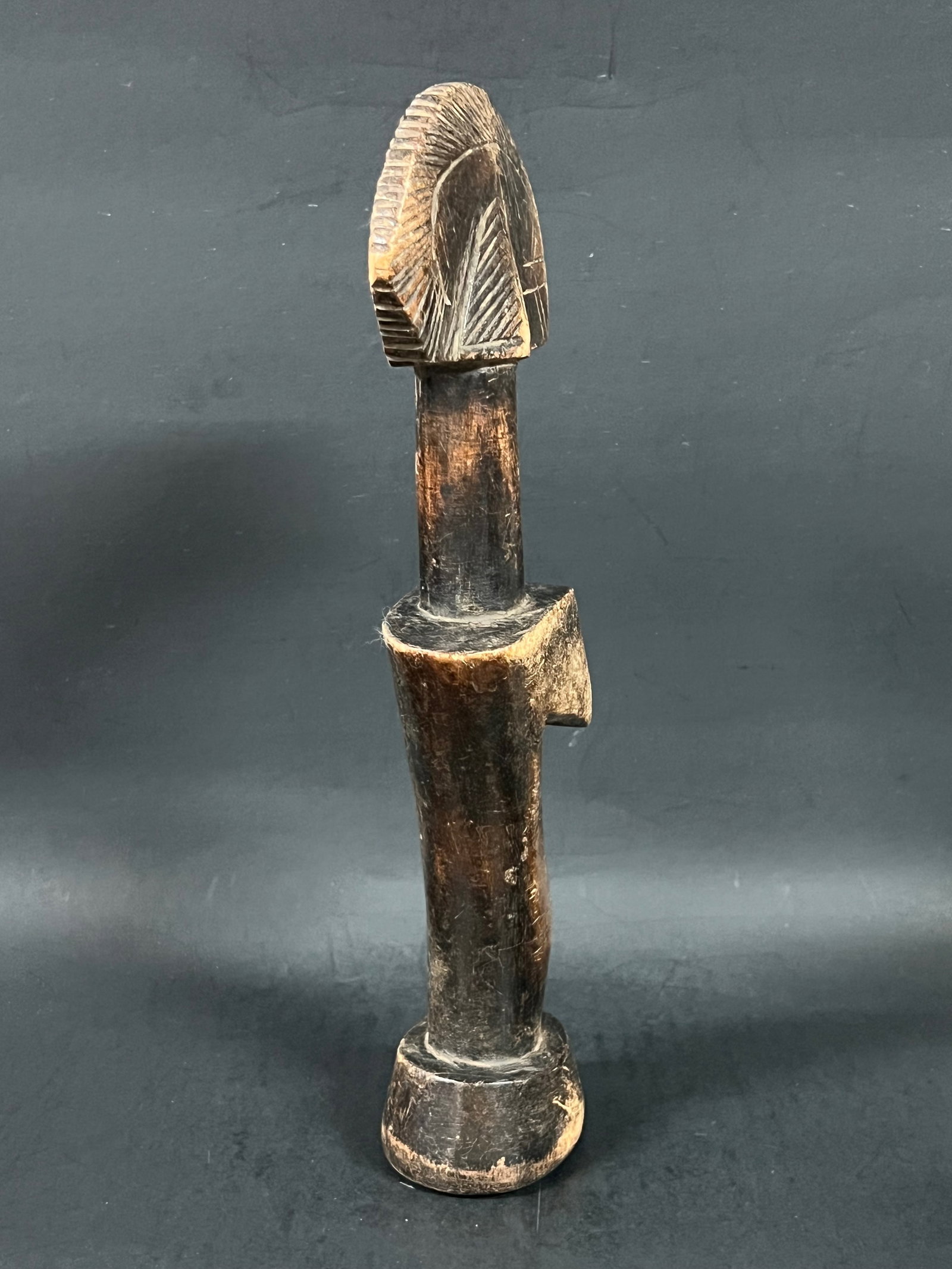 African Tribal Art Carved Wood Mossi Fertility Doll - 6