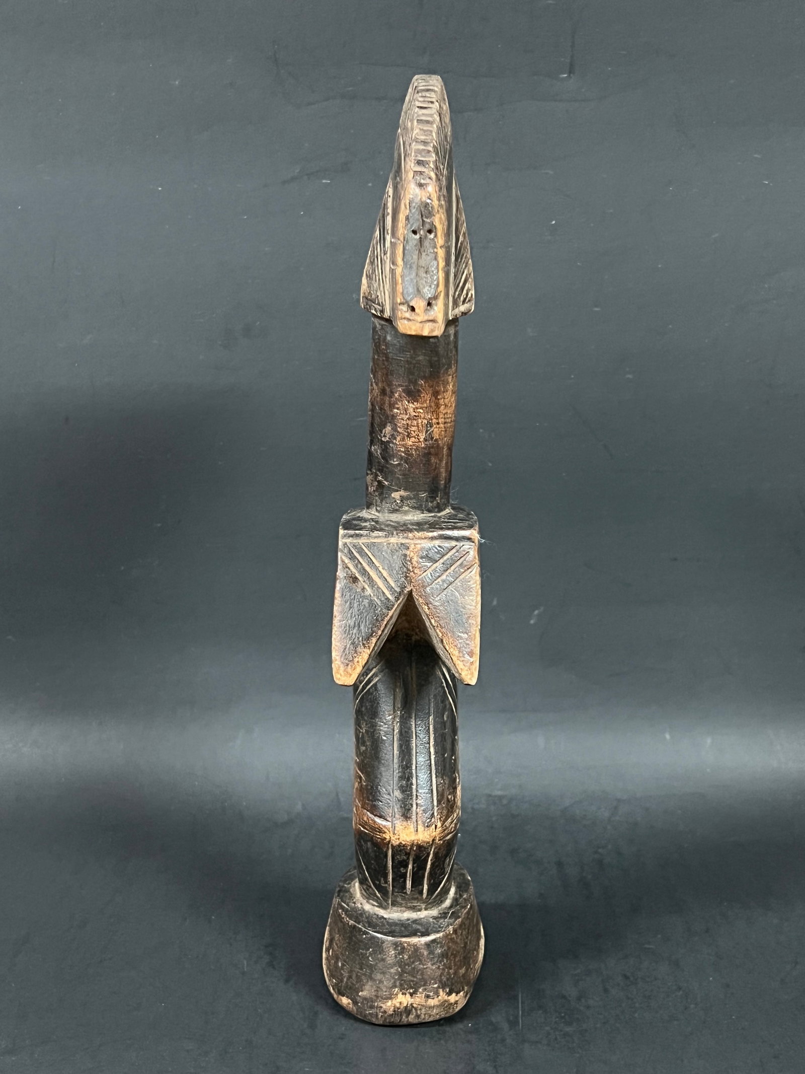 African Tribal Art Carved Wood Mossi Fertility Doll - 7