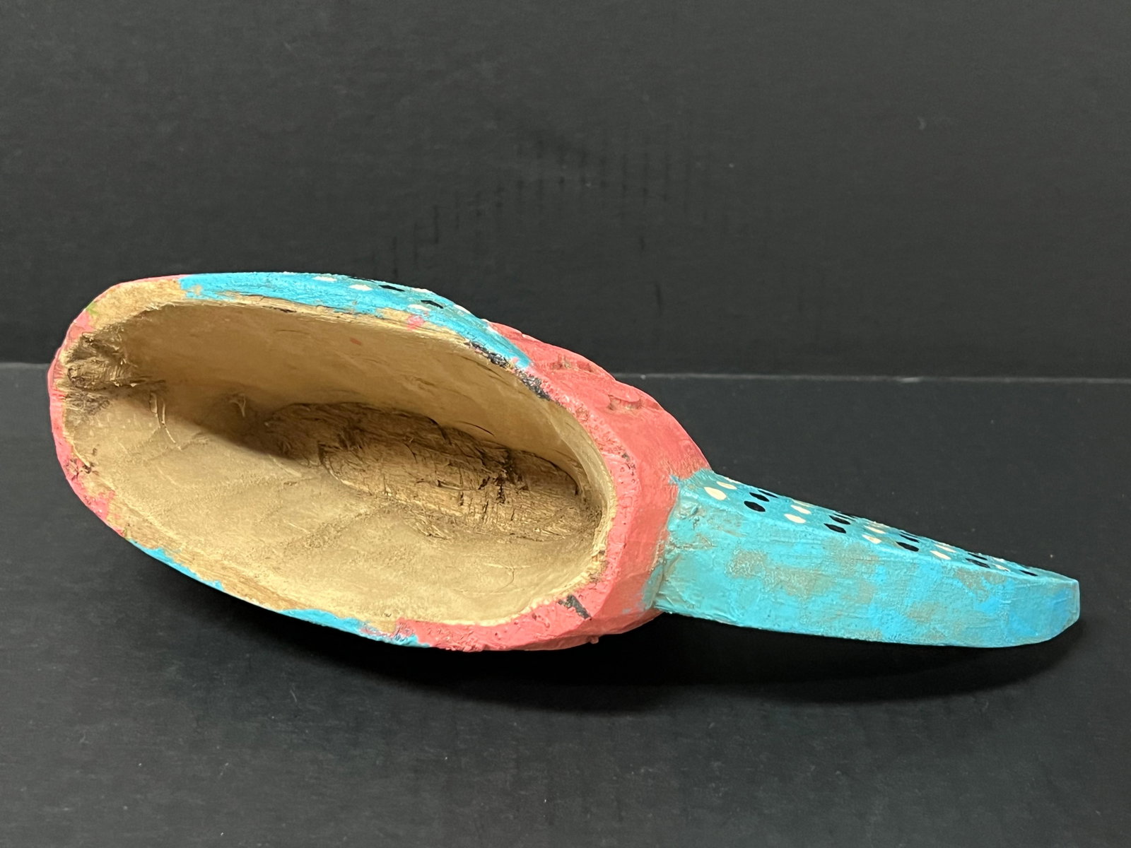 African Tribal Art Carved Wood Bozo Puppet Fish - 7