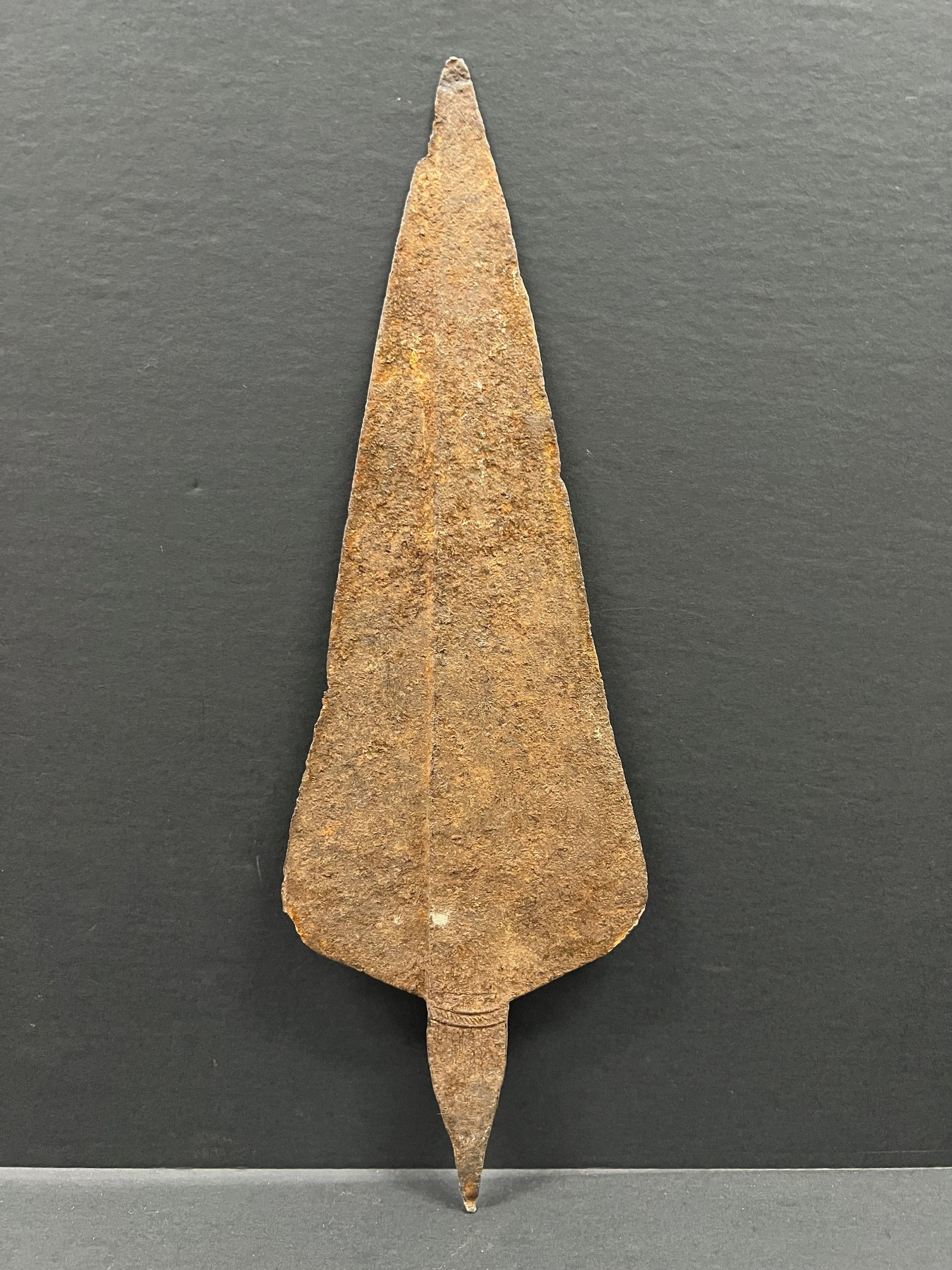 African Tribal Art Carved Wood Iron Currency (1 of 6)
