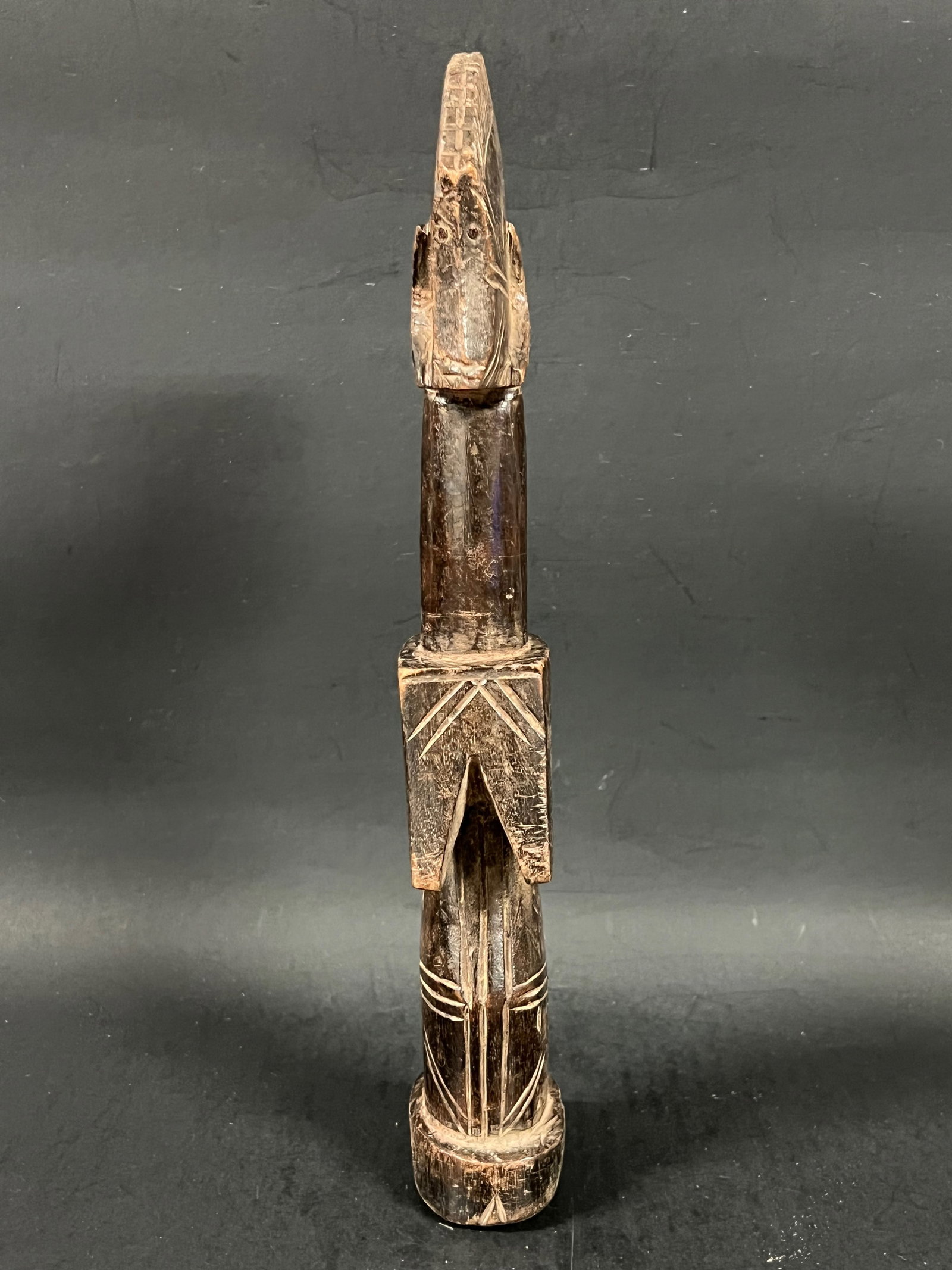 African Tribal Art Carved Wood Mossi Fertility Doll - 3