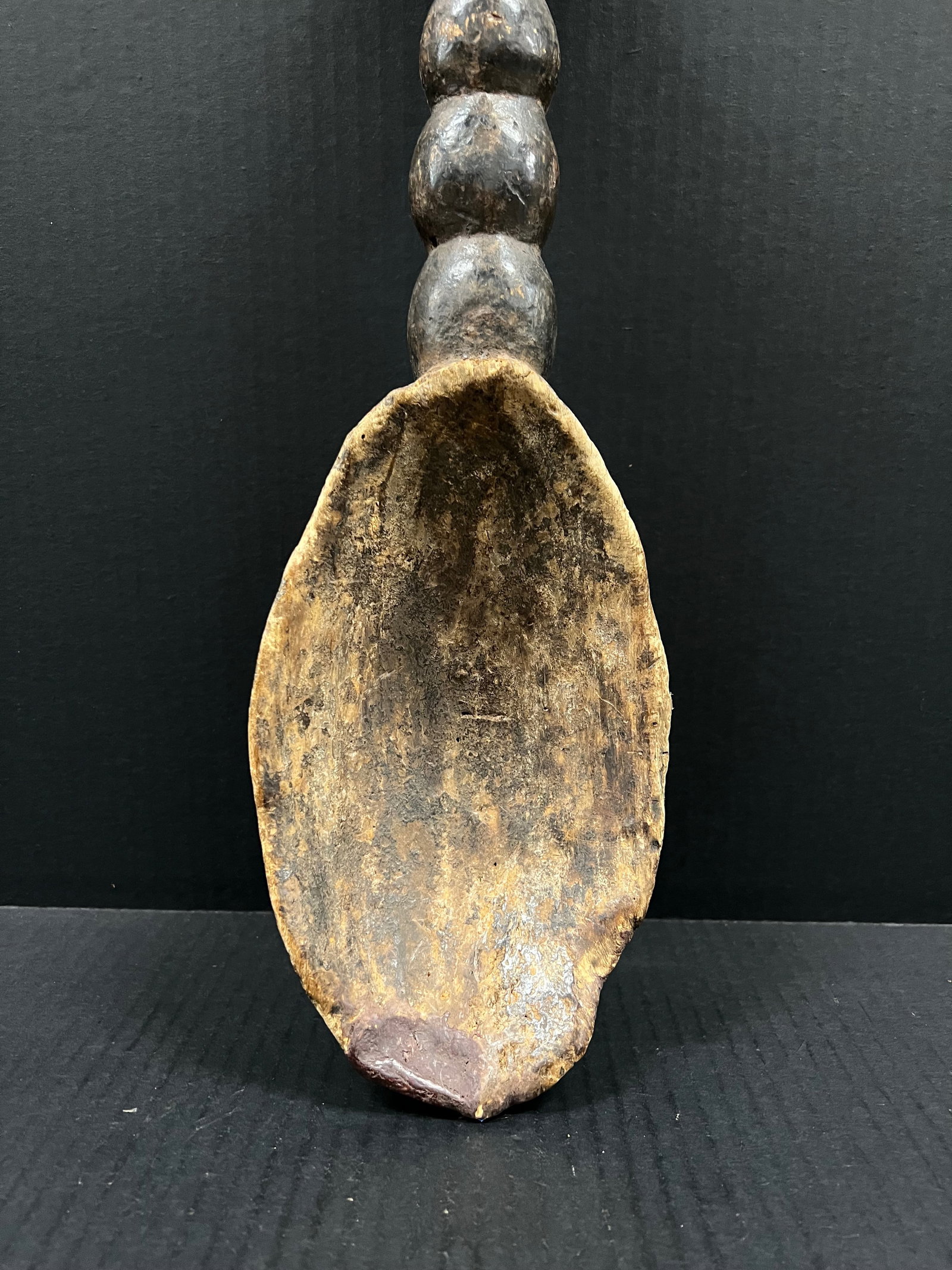African Tribal Art Carved Wood Dan Spoon - 2