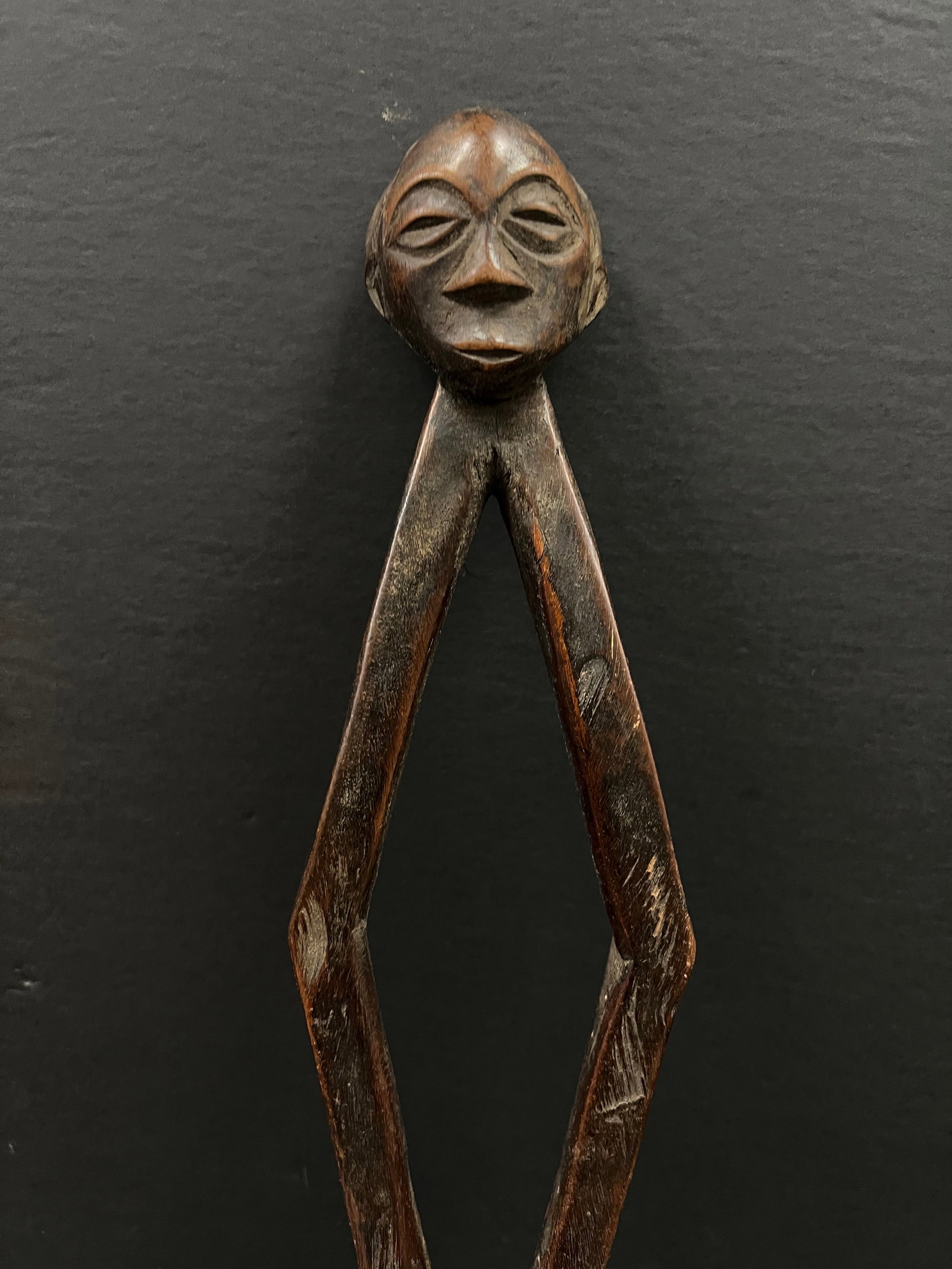 African Tribal Art Carved Wood Kuba Spoon - 3