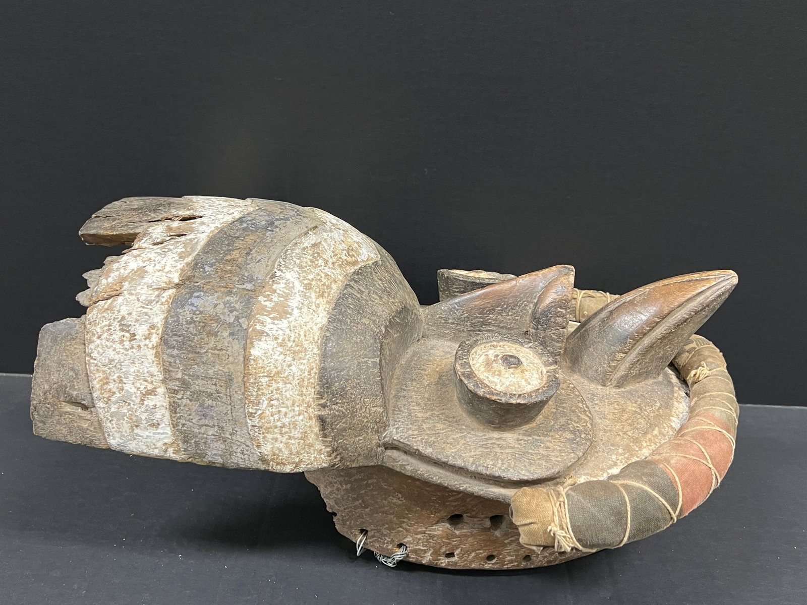 African Tribal Art Carved Wood Dan Grebo Mask - 8