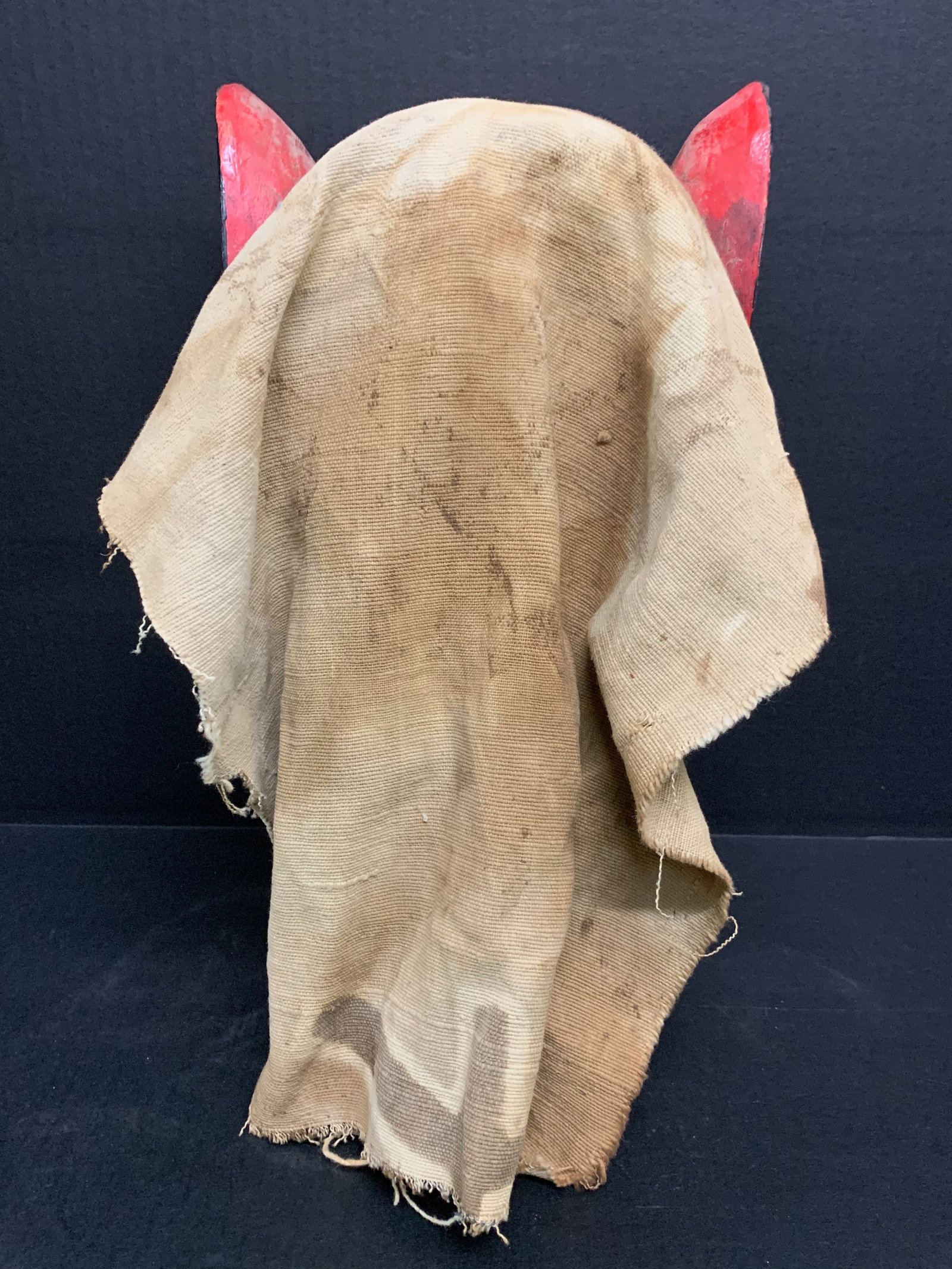 African Tribal Art Carved Wood Bamana Bozo Mask - 7