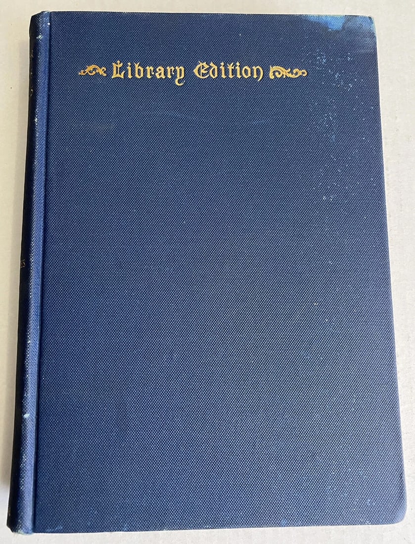 Les Miserables Victor Hugo Vol. III Illustrated 1886 Library Edition HC VGood (1 of 7)