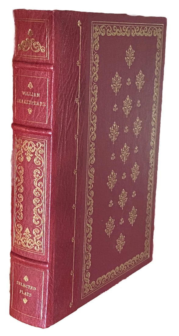 Franklin Library WmShakespeare Selected Plays 1981 1/4 Lthr Illust. Near Fine (1 of 7)