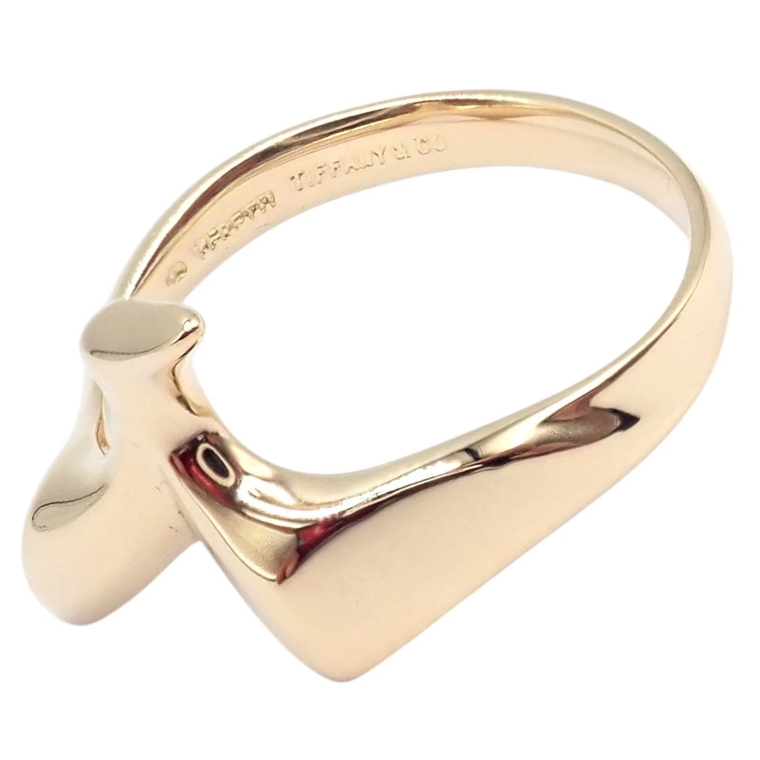 Authentic! Vintage Tiffany & Co. 18k Yellow Gold Peretti Bird Ring Sz 5 - 3