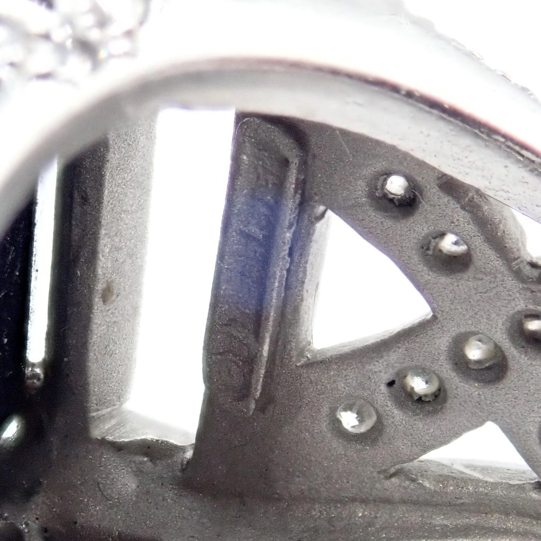 Kieselstein Cord Platinum 3ctw Diamond Black Spinel Cockatil Ring 1998 sz 5.5 - 5