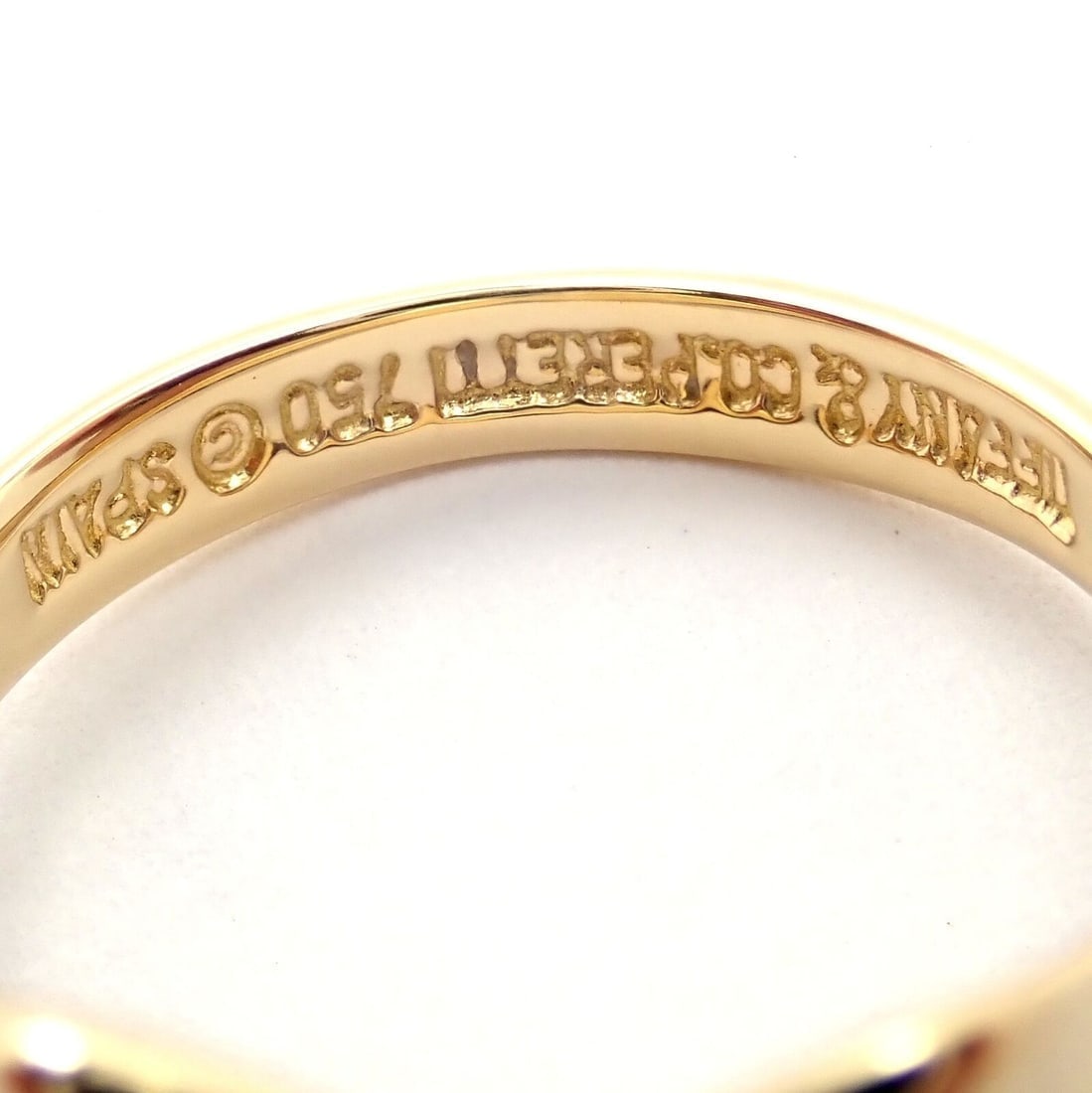 Tiffany & Co. 18k Yellow Gold Peretti Butterfly Bow Ring Sz 5.5 - 2