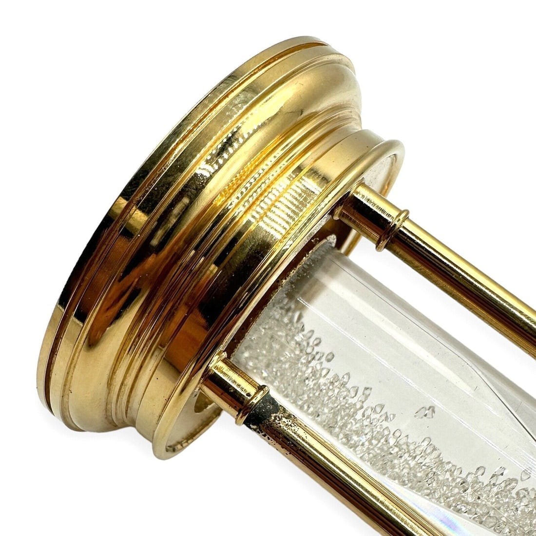 Authentic! De Beers Limited Edition Millennium 2000 Diamond Brass Hourglass - 3