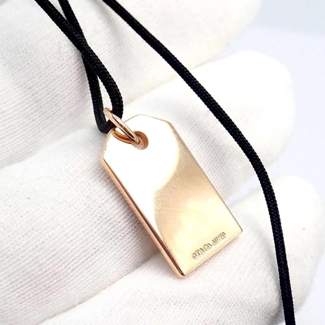 Rare! Tiffany & Co 18k Rose Gold Cat Street Tokyo Harajuku Japan Medium Necklace - 7