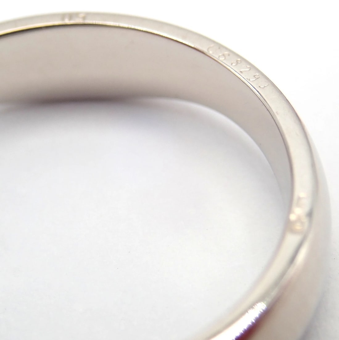Authentic! Cartier 18k Yellow + White Gold Two Stacking Puzzle Band Ring Size 50 - 7