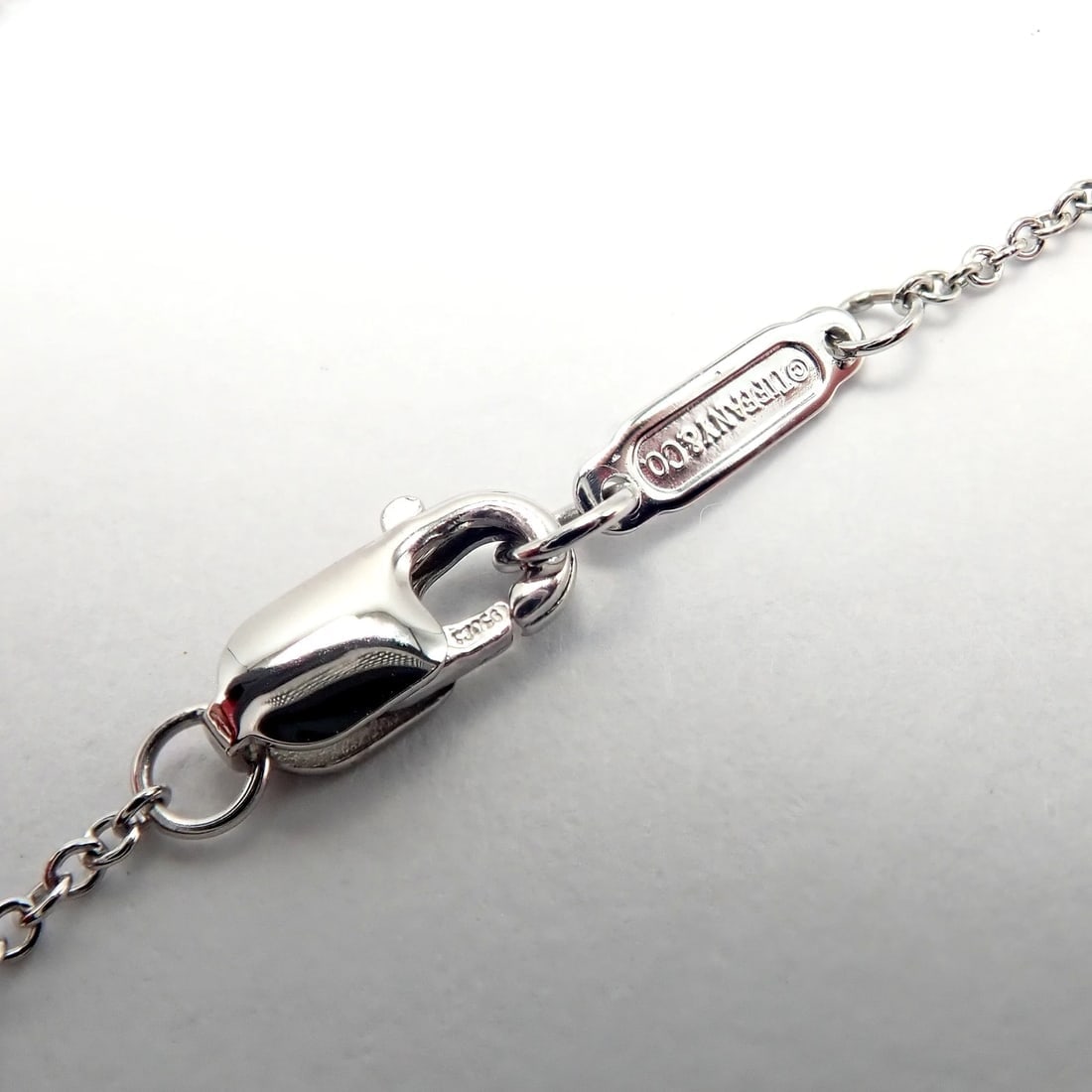 Authentic! Tiffany & Co Platinum Jazz Diamond Tanzanite Pendant Necklace - 7