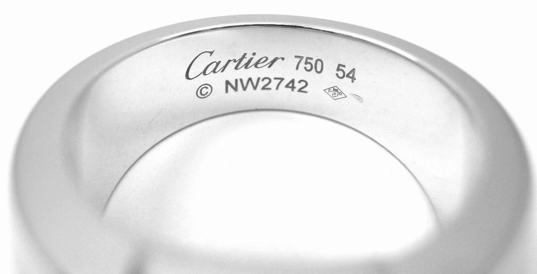 Rare! Authentic Cartier La Dona 18k White Gold Peridot Ring Box Certificate - 3