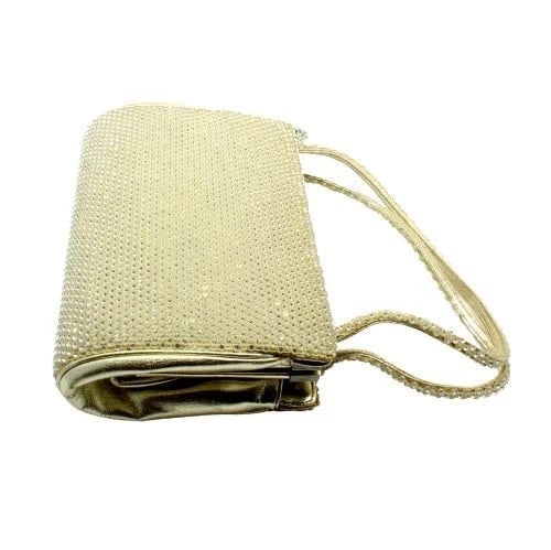 Judith Leiber Swarovski Crystal Swan White Clutch Purse Evening Bag - 6