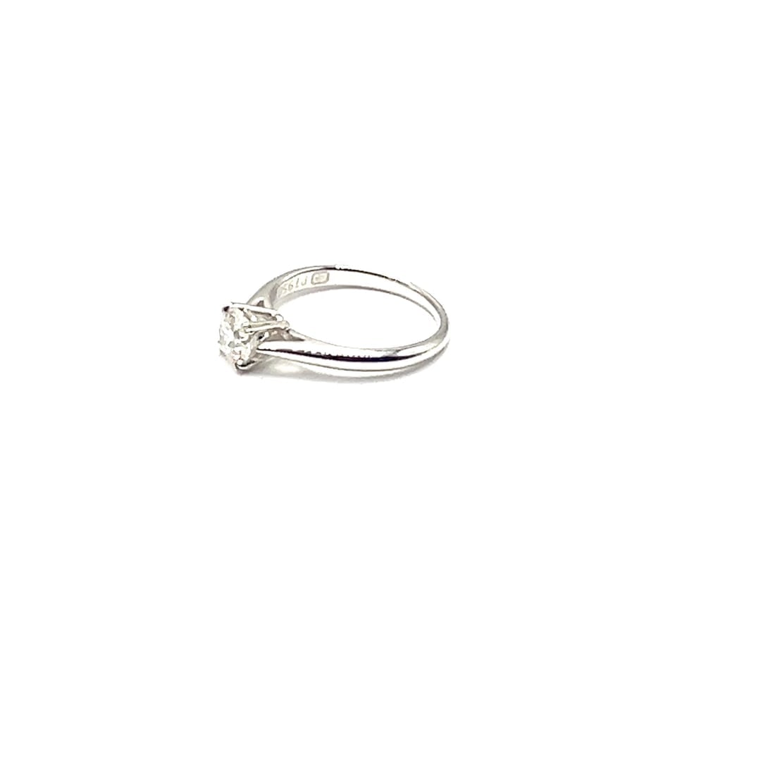 Authentic! Harry Winston Platinum .56ct VVS1/F Diamond Solitaire Engagement Ring - 2