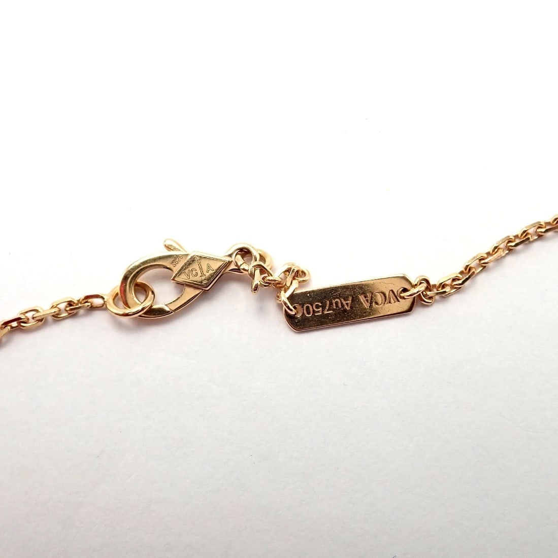Van Cleef & Arpels 18k Rose Gold Diamond MoP Two Butterfly Pendant Necklace Cert - 7