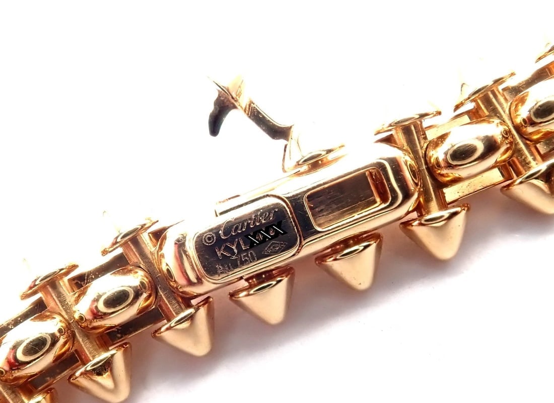 Authentic! Clash De Cartier 18k Rose Gold Necklace - 7