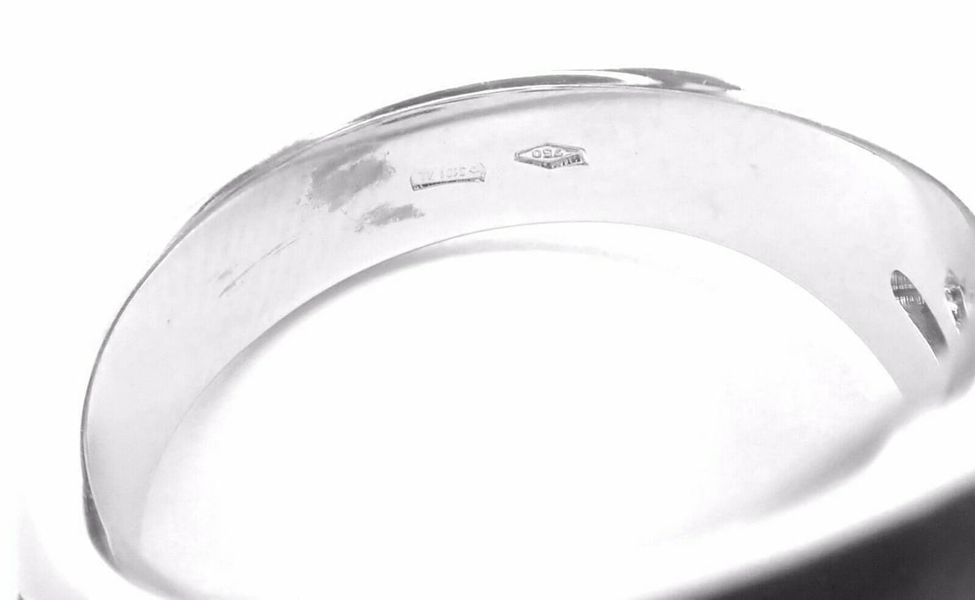 Authentic! Damiani 18k White Gold 1.36ct Diamond Cocktail Ring Retail $11,990 - 7