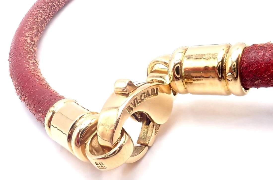 Bvlgari Bulgari Optical Illusion 18K Gold Steel Spinning MOP Pendant Necklace - 7