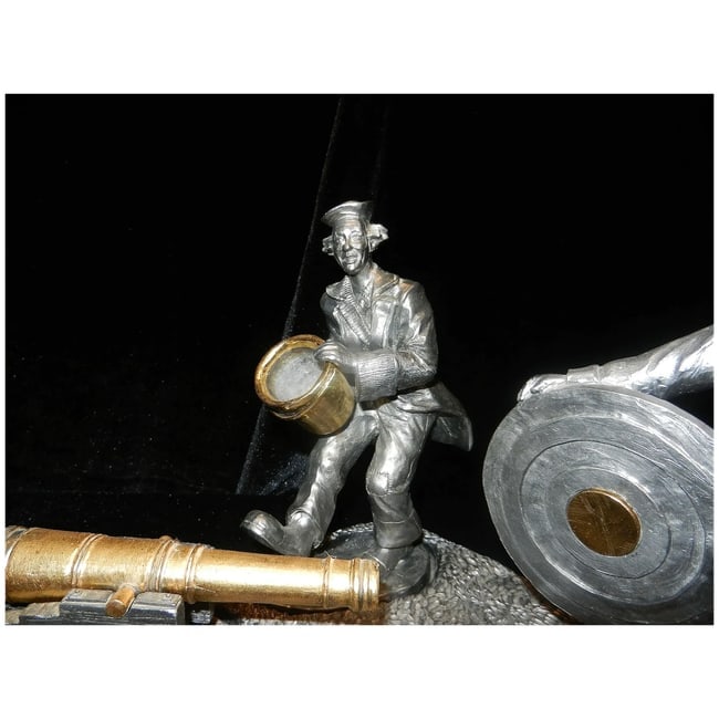American Clowns Pewter Set by Michael Ricker - 5