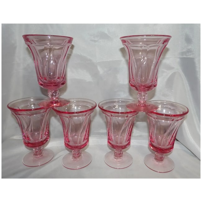 Fostoria Jamestown Pink Iced Tea Glass- 147494 - 2
