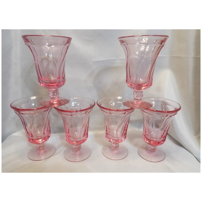 Fostoria Jamestown Pink Iced Tea Glass- 147494 - 4