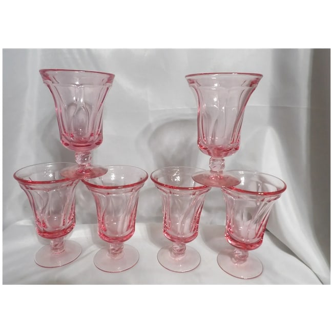 Fostoria Jamestown Pink Iced Tea Glass- 147494 - 5