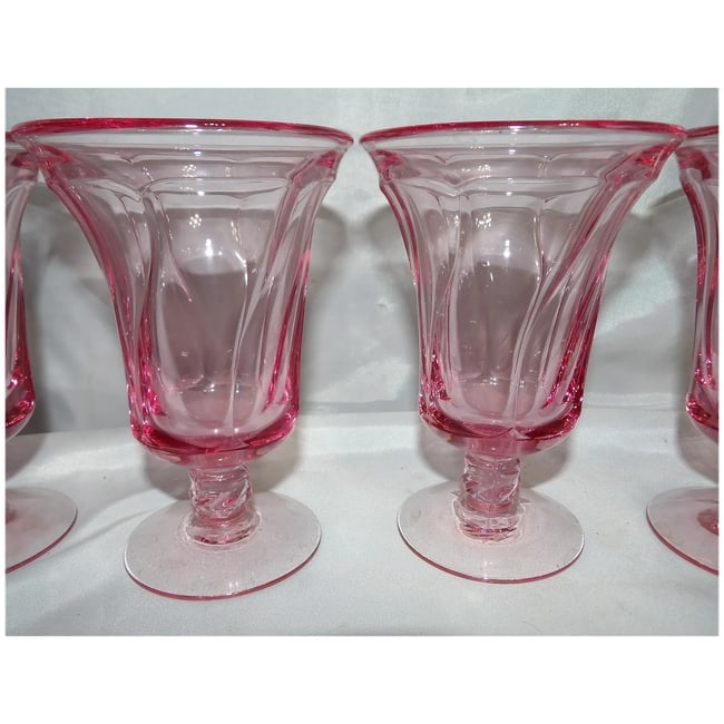 Fostoria Jamestown Pink Iced Tea Glass- 147494 - 6