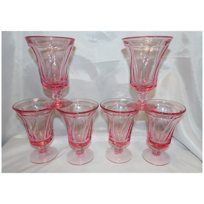 Fostoria Jamestown Pink Iced Tea Glass- 147494 - 8