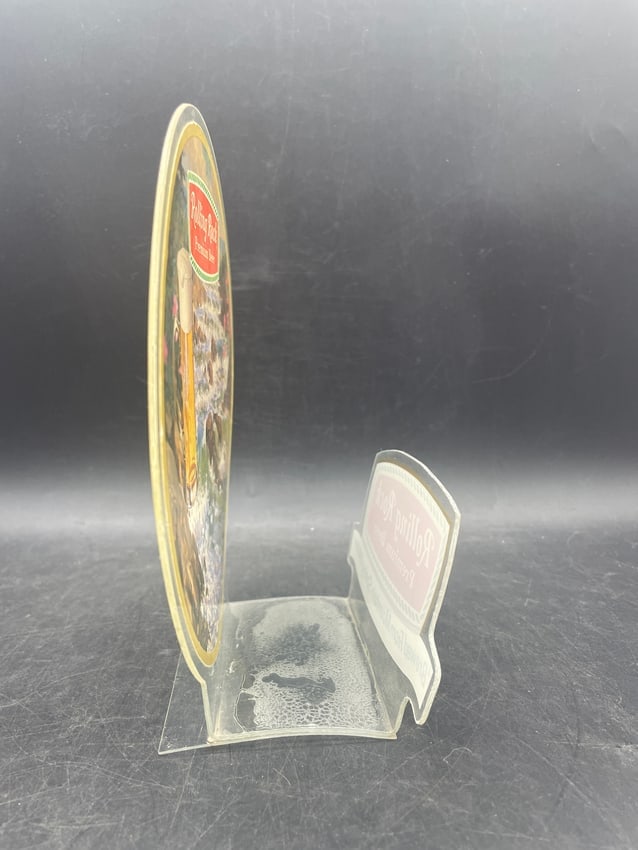 Rare 1979 Rolling Rock Premium Beer Acrylic Napkin Holder Display Latrobe PA - 6
