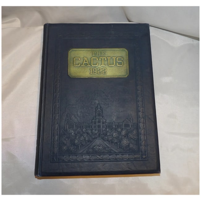 1922 Cactus University of Texas Annual - 2