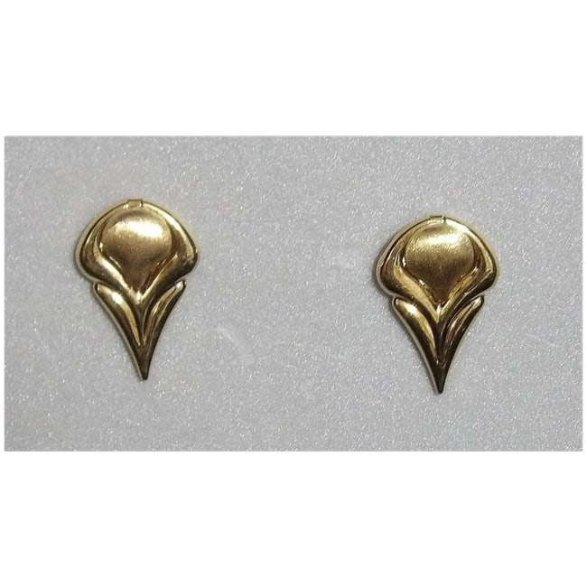 Brev Italian 14 KT Gold Convertible Hearts Earrings - 3