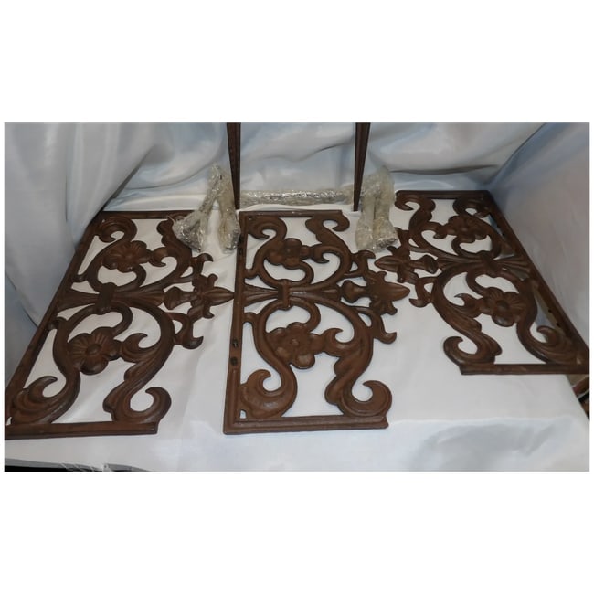 Cast Iron Garden Fence with Spikes by Relax Days - 4