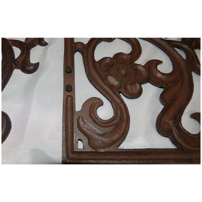 Cast Iron Garden Fence with Spikes by Relax Days - 5