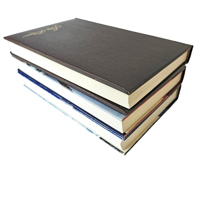 Louis L 'Amour Special Edition Hard Cover Book Bundle - 8