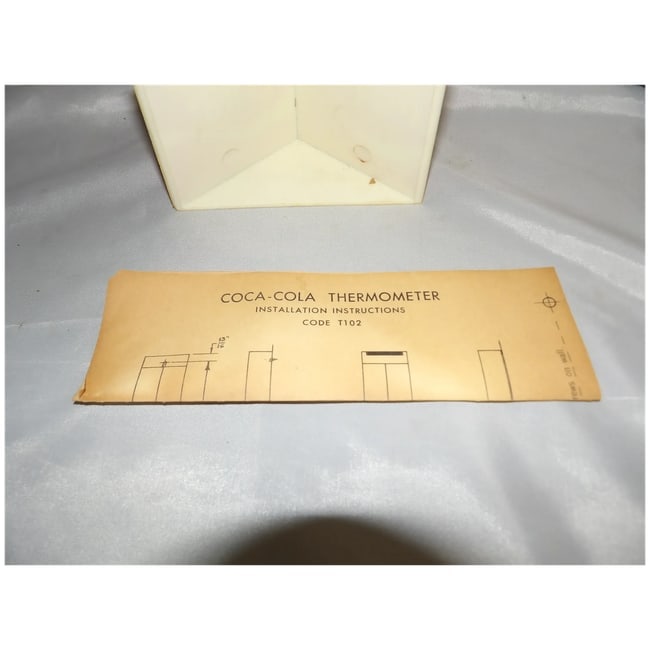 Coca Cola NOS 1970's Thermometer - 7