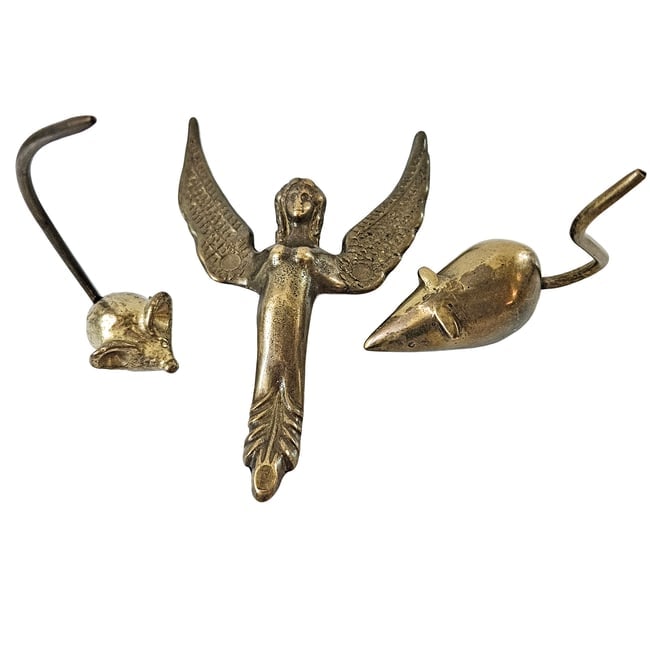 Mixed Brass Collection from Anvils and Angels to Crabs and Snakes - 6