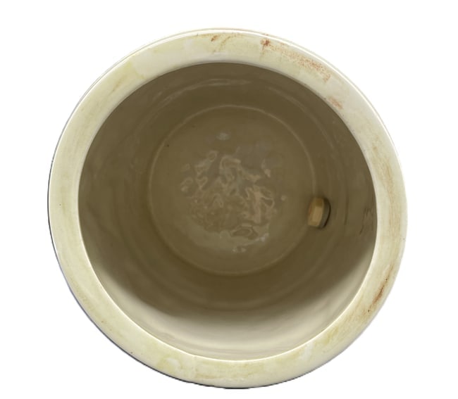 1960 McCoy El Rancho Western Ceramic Drink Dispenser Cookie Jar Style Crock - 6