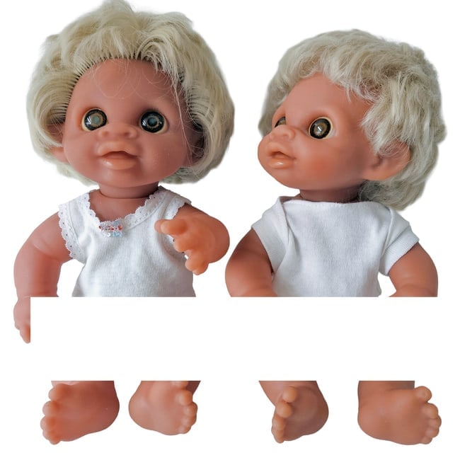 Anatomically Correct Thomas Dam Norfin Trolls 1974 Baby Boy No 3301 & Baby Girl No 3302 - 4