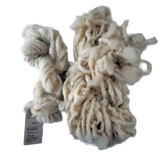 Whittemore NO 10 Cotton Carding Comb with 100% New Zealand Hand Spun Fleece - 4