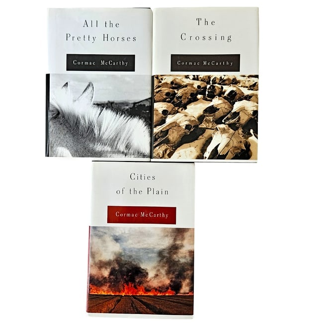 Cormac McCarthy Border Trilogy Hard Cover Diust Jackets - 2